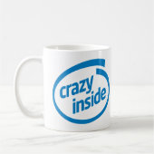 Mug Crazy inside (Gauche)