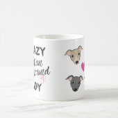 Mug Crazy Italien Greyhound dame Amoureux des chiens D (Centre)
