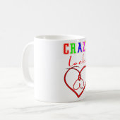 Mug Crazy Lock cadeau de Valentine pour serrure (Devant gauche)