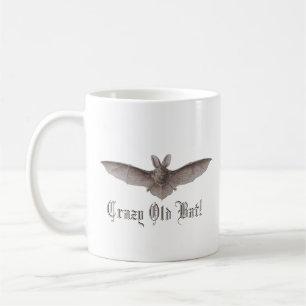 Mug Crazy Old Bat Funny Batty Humour pour les femmes a