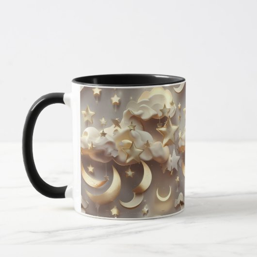 Mug - Creamy Celestial Moon (Gauche)