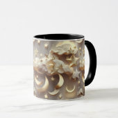 Mug - Creamy Celestial Moon Mok (Voorkant rechts)