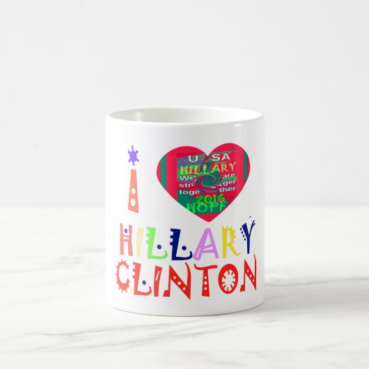 Mug Create You Own Inspirational Hillary Love (Centre)