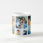 Mug Create Your Own 5 Photo Picture Collage White (Centre)