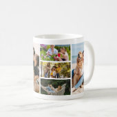 Mug Create Your Own 8 Photo Collage (Devant droit)