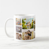 Mug Create Your Own Custom 16 Photo Collage (Gauche)