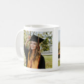 Mug Create Your Own Custom Graduate 2 Photo (Devant gauche)
