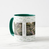 Mug Create your own garden photos monogrammed (Devant gauche)