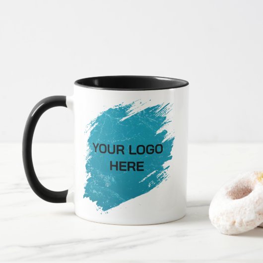 Mug Create Your Own Logo Mug– Perfect for Office (Avec donut)