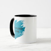 Mug Create Your Own Logo Mug– Perfect for Office (Devant gauche)