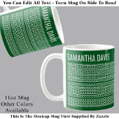 Mug Create Your Own Long Hidden Message & Name 151WG