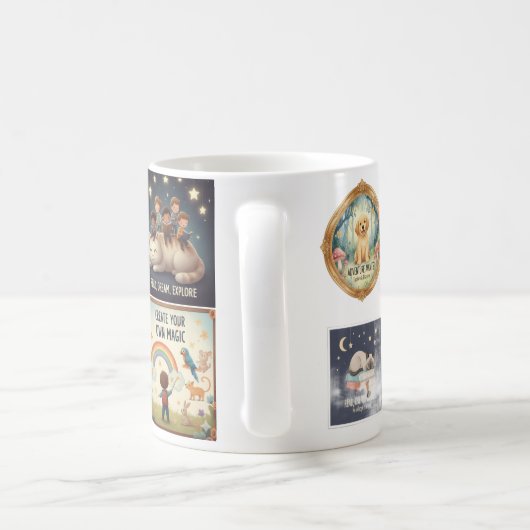 Mug Create Your Own Magic Inspirational products (Poignée)