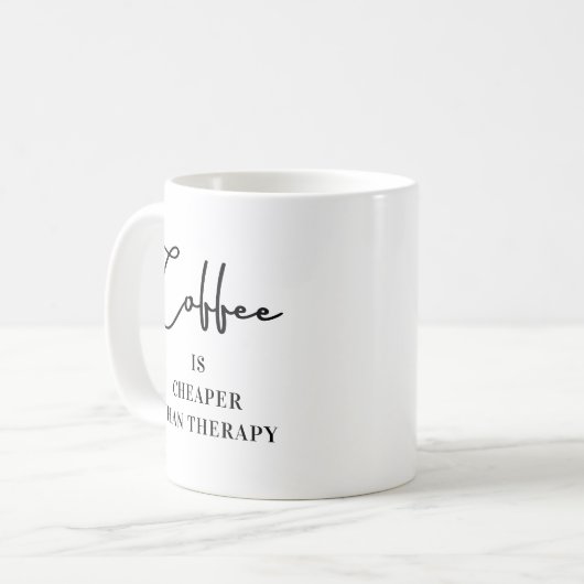 Mug Create Your Own Make Add Text Fanny Quote (Devant gauche)