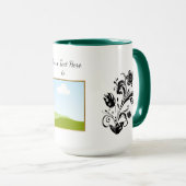 Mug Create Your Own personalized Template Text  (Devant droit)