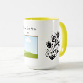 Mug Create Your Own personalized Template Text  (Devant droit)