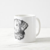 Mug Create Your Own Pet Dog Customized (Devant droit)