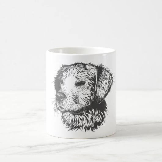 Mug Create Your Own Pet Dog Customized (Centre)