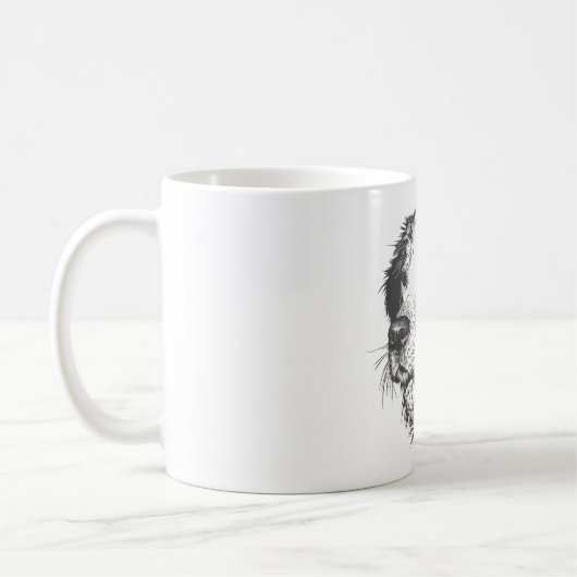 Mug Create Your Own Pet Dog Customized (Gauche)
