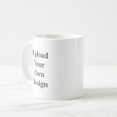 Mug Create Your Own Simple Custom 11oz (Devant gauche)