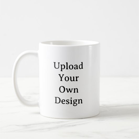 Mug Create Your Own Simple Custom 11oz (Gauche)