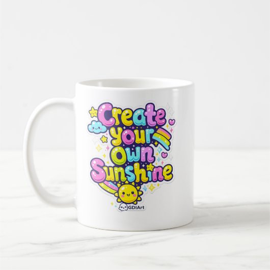 MUG - Create Your Own Sunshine Koffiemok (Links)