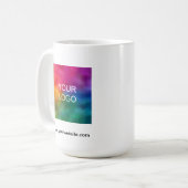 Mug Create Your Own Upload Logo Here Promotional (Devant gauche)