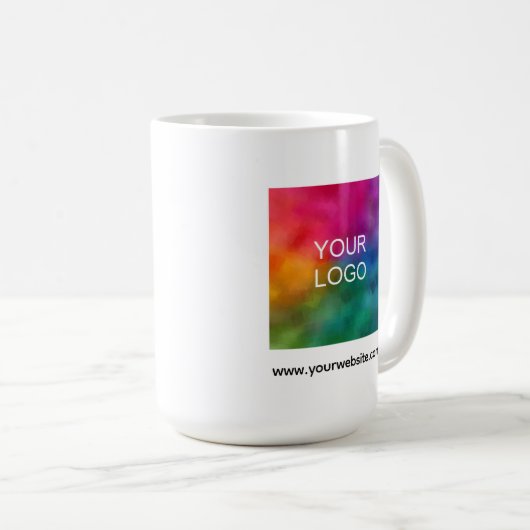 Mug Create Your Own Upload Your Logo Photo Here (Devant droit)