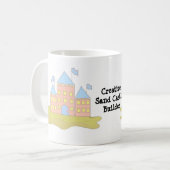 Mug Créateur de château de sable créatif (Devant gauche)