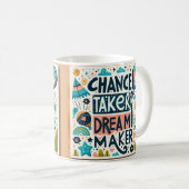 Mug Créateur de rêves de faiseur de chance (Devant droit)