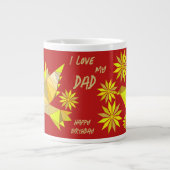 MUG CRÉATIF À THÈME OISEAU POUR CADO POUR PAPA (Devant)