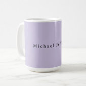 Mug Créatif Classique Tendance Couleur Pastel Minimali (Devant gauche)
