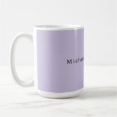 Mug Créatif Classique Tendance Couleur Pastel Minimali (Gauche)