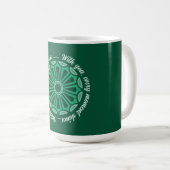 Mug Créatif simple couleur fleur cadeau maman papa soe (Devant droit)