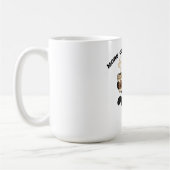 Mug Création de café de chat drôle – “Encore du café s (Gauche)