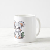 Mug Création de Koala Vector Magique Kawaii (Devant droit)