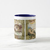 Mug Création de l'homme par Michel-Ange (Création d'Ad (Centre)