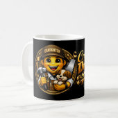 Mug Création de rêves en bois : Charpentier profession (Devant gauche)