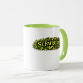 Mug Création de St.Patrick jour effrayante et sombre (Devant droit)