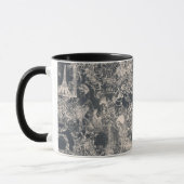 Mug Création de toile de Paris noir élégant (Gauche)