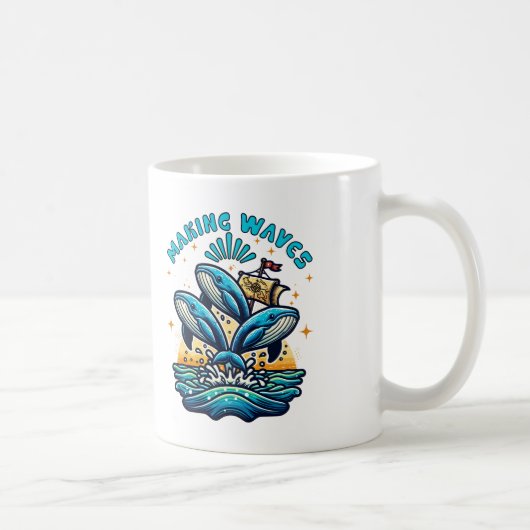 Mug Création de vagues (Droite)