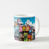 Mug Création D'Image Dans Le Style Pop Art (Devant droit)