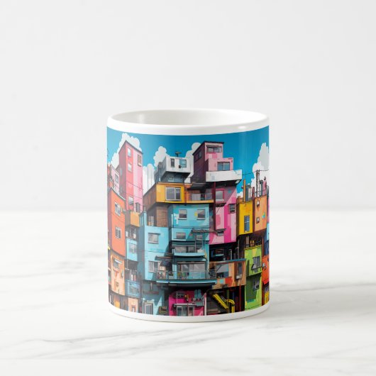 Mug Création D'Image Dans Le Style Pop Art (Centre)