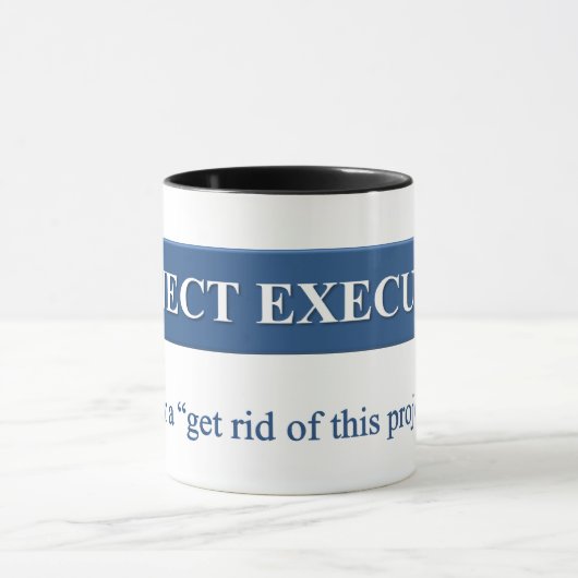 Mug Création d'un plan d'exécution de projet (Centre)