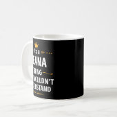 Mug Création Encrée - C'est une Chose de Reana que Vou (Devant gauche)