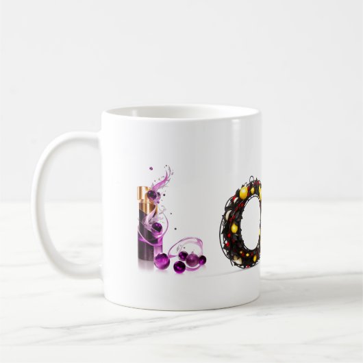 Mug Création LOVE design (Gauche)