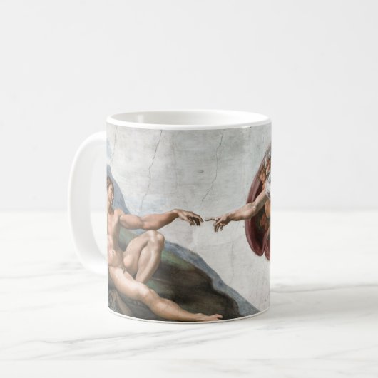Mug Creation of man (Devant gauche)
