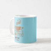 Mug Création pour les Amoureux du Café – Graphisme Min (Devant gauche)