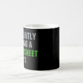 Mug Création silencieuse d'un tableur pour cela (Centre)