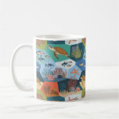 Mug Création sous-marine Conception de collage (Gauche)