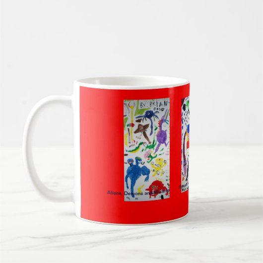 Mug Créations de galerie de Doddman (Gauche)
